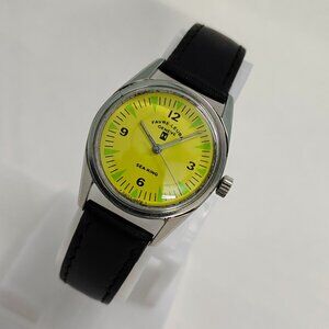 Vintage Favre-Leuba Geneve Sea-King Swiss 17-Jewels Boy Size 77s Made Wristwatch